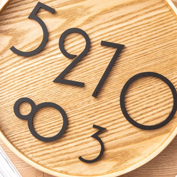 Large Modern House Numbers, Address Numbers, Door numbers