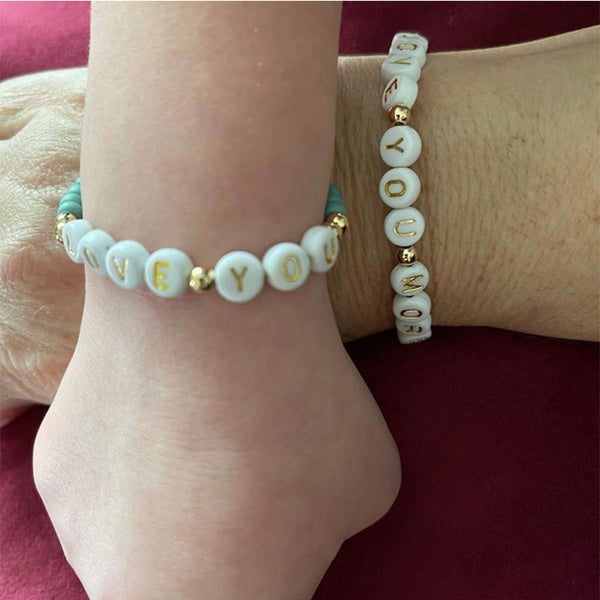 First Day of School Bracelet, Mommy and Me, Kids Back To School Gift