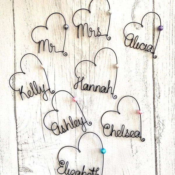 Personalized Wine Glass Charms, Personalized Wedding Favors