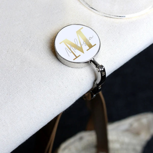 Personalised Folding Handbag Hanger