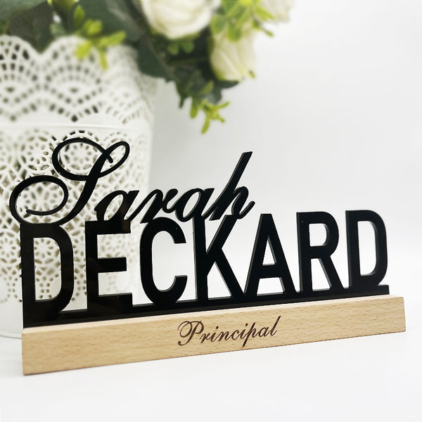 Teacher Name Sign, Teacher Name Plate