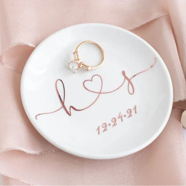 Engagement Ring Dish Wedding Ring Holder