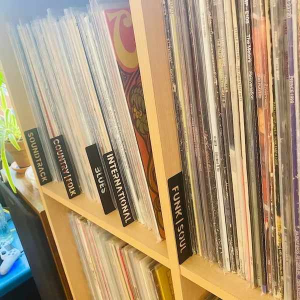 Dividers for Vinyl Records, CDs, books