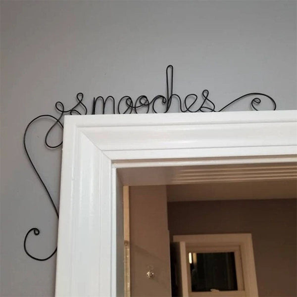 Unique Wire Pantry Door Sign