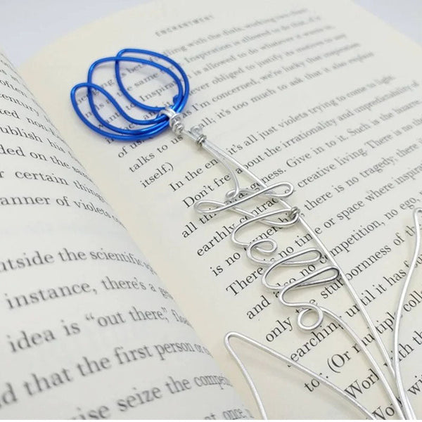 Tulip Wire Name, Wire Name, Personalized Gift Bookmark