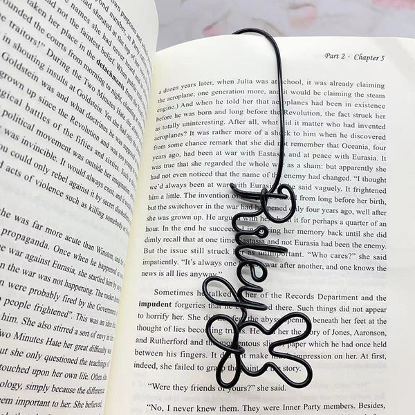 Handmade Custom Bookmark Cute bunnyTeacher Appreciation Gift