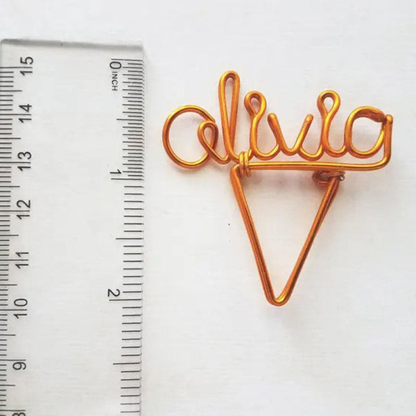 Wire Name Planner Clip - Personalized Planner Marker - Page Marker - Custom Paper Clip - Book Marker - Planner Accessories - Binder Clip