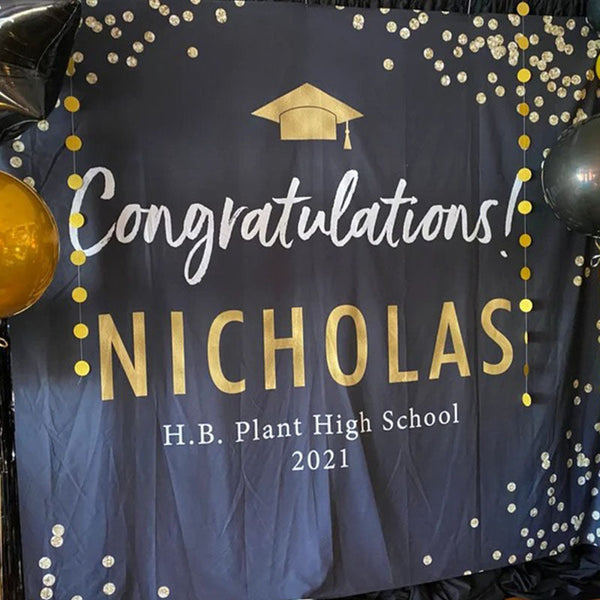 Graduation Backdrop 2023, Graduation Photo Booth Backdrop