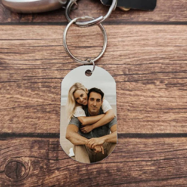 Picture Keychain, Custom Photo Gifts, Keychain For Boyfriend, Keychain For Him