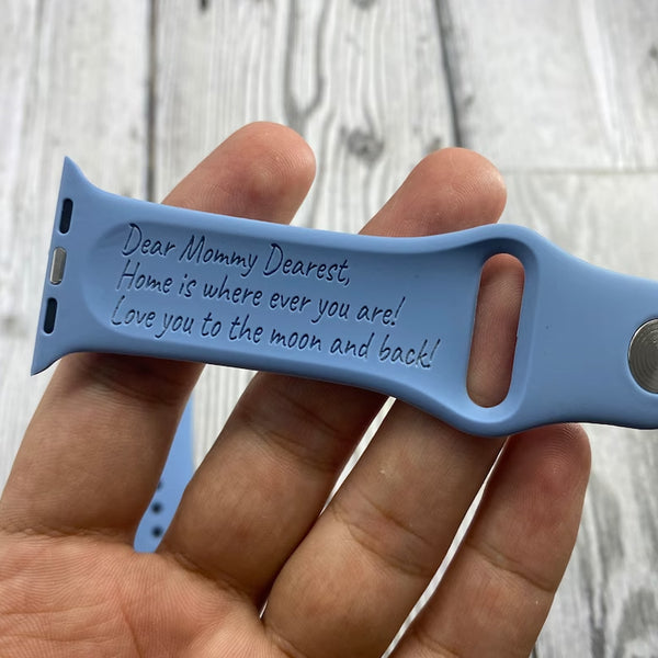 Personalized Inscription Apple Watch Bands