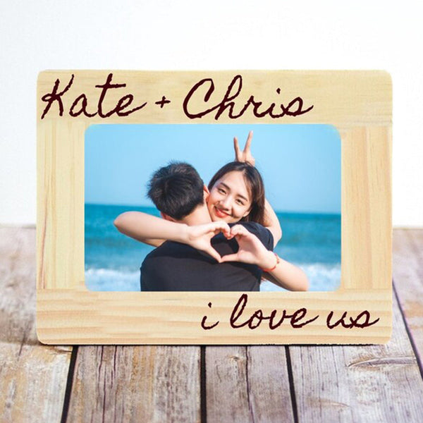 Engraved Frame - Valentine's Day - Funny Wedding Gift - Unique wedding gift - Engagement gift