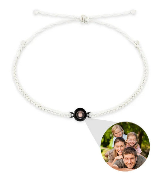 Photo bracelet   Couples bracelet   Projection bracelet   Boyfriend bracelet  Bracelet for him  Memorial bracelet  Gift for him