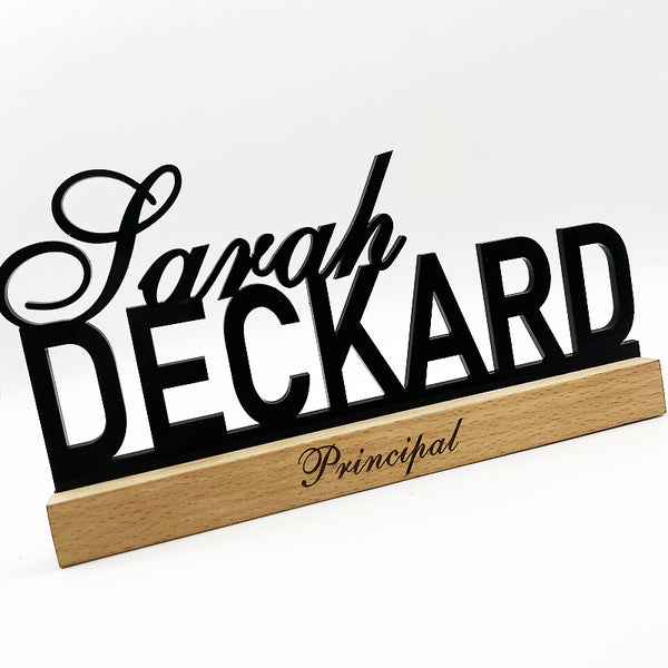 Teacher Name Sign, Teacher Name Plate