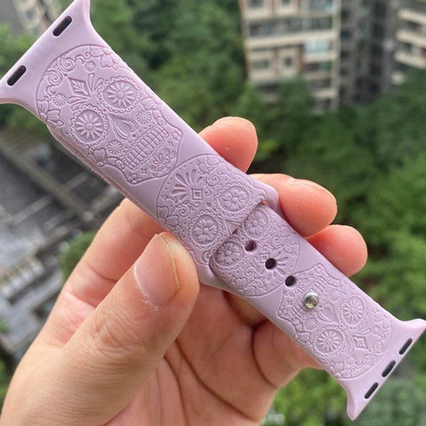 Sugar Skulls Apple Watch Band for Apple, Samsung