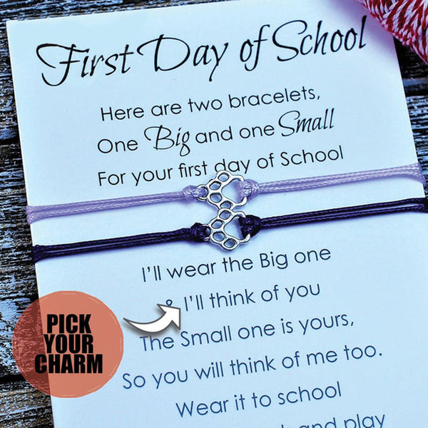 Back to School Bracelets Mommy and Me Bracelets