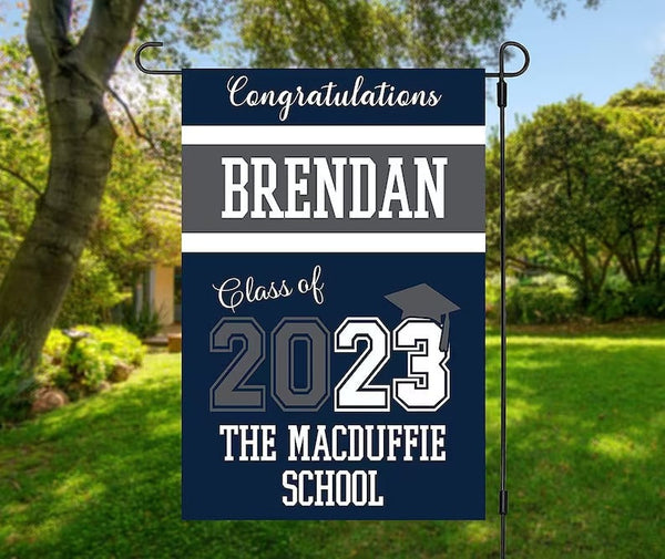 Custom Graduation Flag College Garden Flag College Class of 2024