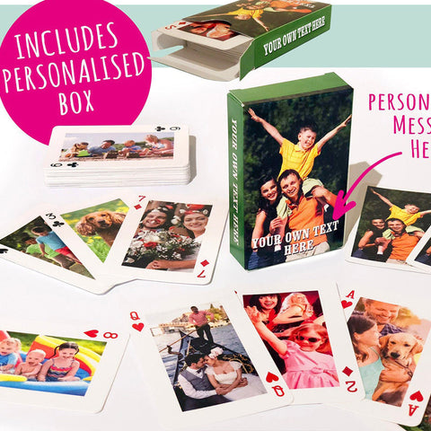 Personalised Playing Cards - Printed with Your Image