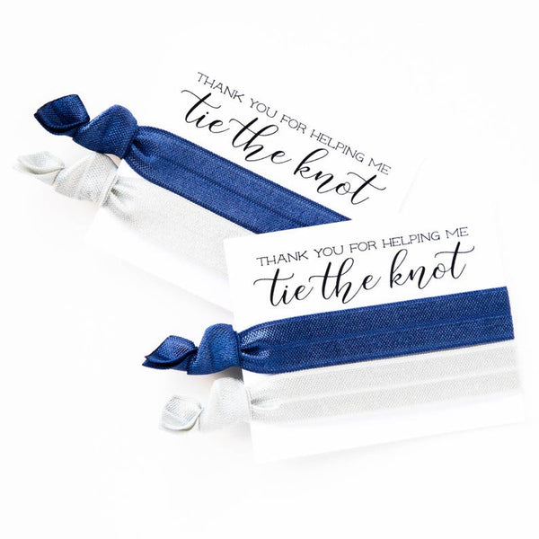 CUSTOM Promotional Bridal Show Hair Tie Favors | Event Handouts Promos Gifts for Wedding Pros + Planners