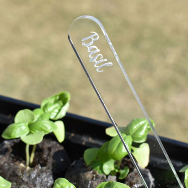 Plant Garden Marker Acrylic Stakes