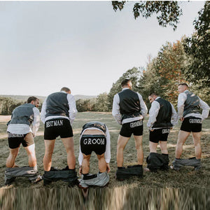 GROOMSMEN Boxer Briefs, Printed Underwear, Groomsmen Gifts, Unique Groomsmen Gift