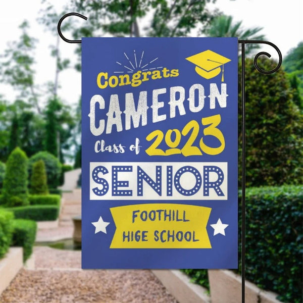 Graduation Senior Flag 2024 Personalized flag