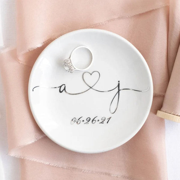 Engagement Ring Dish Wedding Ring Holder