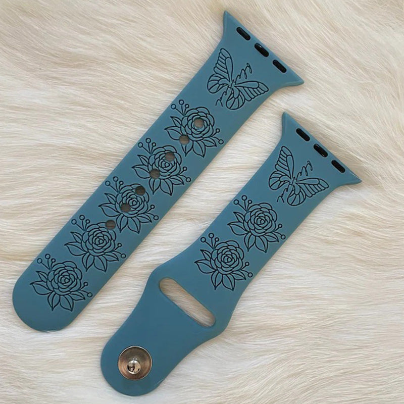 Blessed watch band, Floral Watch band, Apple Watch strap, Apple band, Watch strap