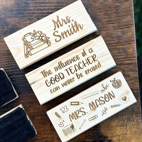 Teacher Eraser Gift - Personalized Teacher Eraser