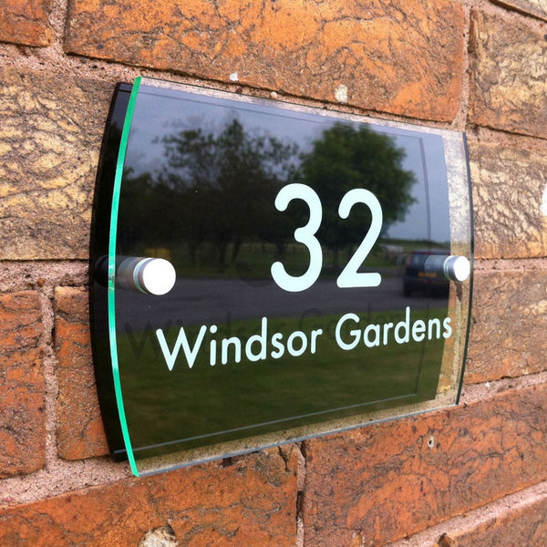 Bespoke Personalised House Number Street Address Sign