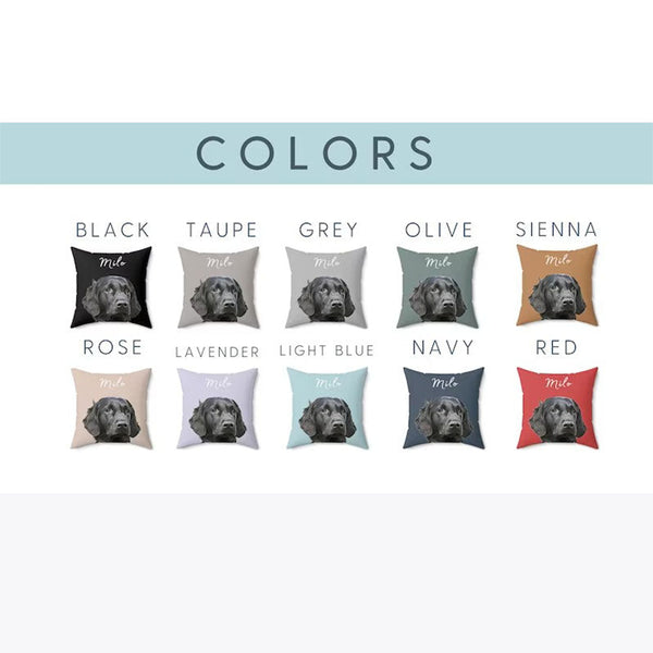 Custom Pet Pillow Using Pet Photo + Name Custom Cat Dog Pillow Personalized Cat Pillows Cases Cat Picture Pillow Pet Picture Pillow