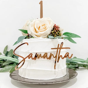 Custom Cake Topper, Cake Charm