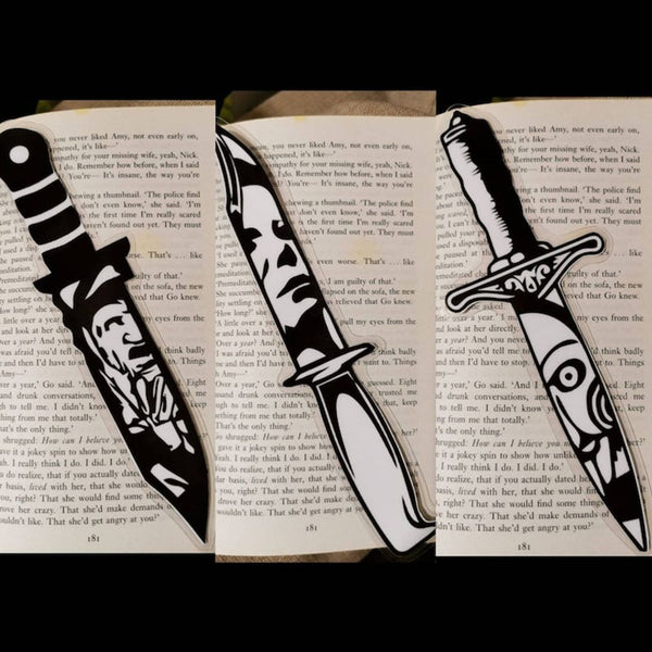 Horror Knife Bookmarks