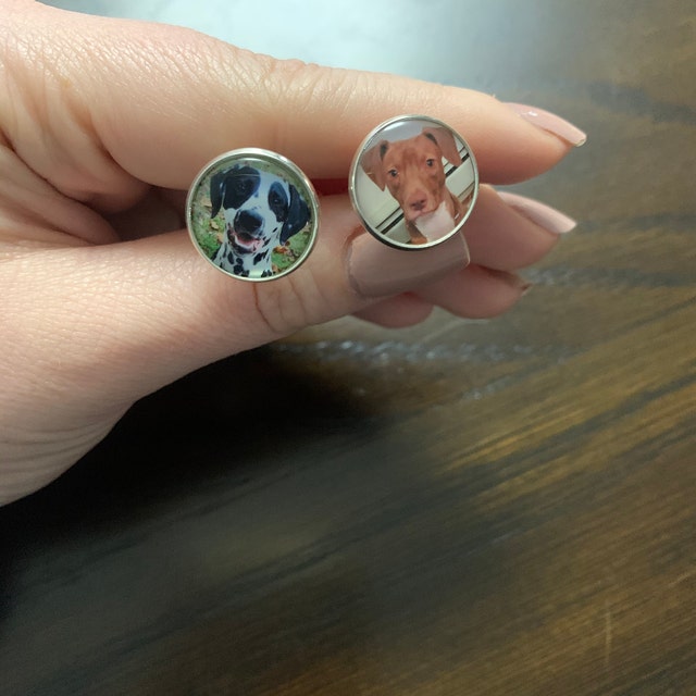 Groomsmen Gift, Custom Photo Cufflinks, Personalized Cufflinks, Custom Cuff LInks, Photo Cuff link