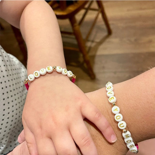 First Day of School Bracelet, Mommy and Me, Kids Back To School Gift