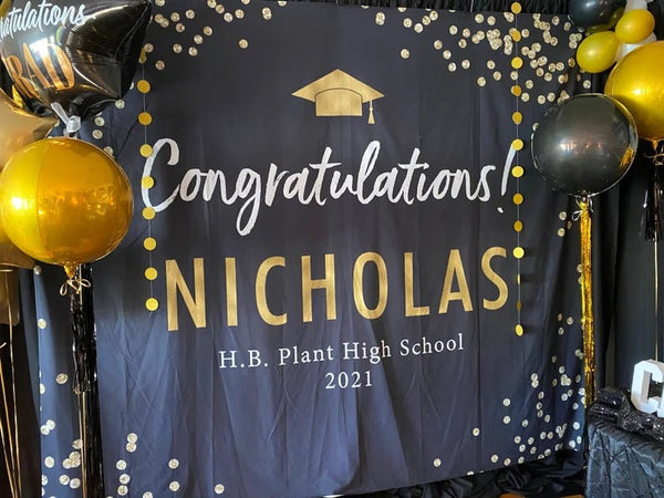 Graduation Backdrop 2023, Graduation Photo Booth Backdrop