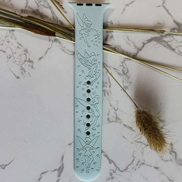 Silicone Watch Band Engraved watch band|Personalized Silicone Watch Band Engraved Watch Strap