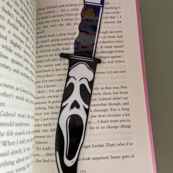 Horror Knife Bookmarks