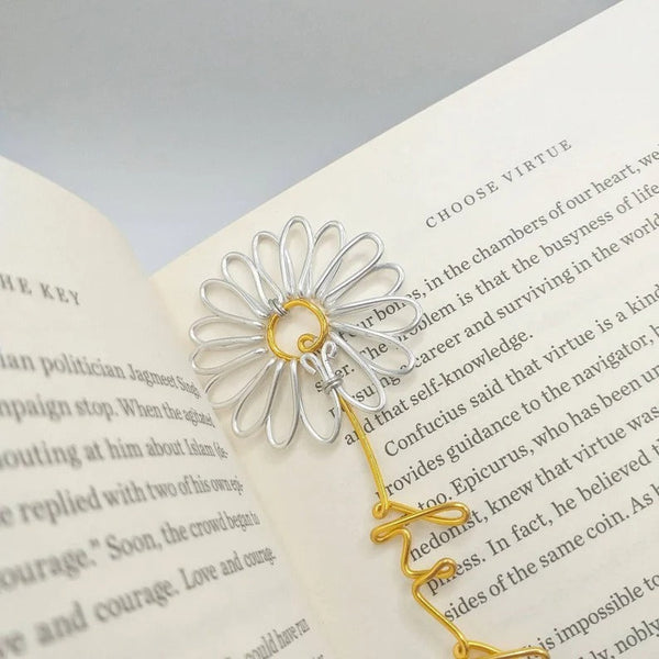 Daisy Wire Name, Personalized Gift, Name Bookmark