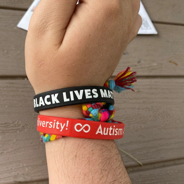 Black Lives Matter Wristband Adult, Youth, Infant & Extra Large Sizes