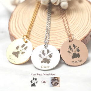 Custom Pet Necklace Keychain Using Pet Photo And Name Custom Cat Necklace Keychain