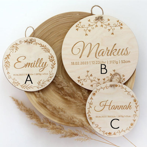 Personalised Name Wooden Sign, Wedding Gift,  Room Door Sign,