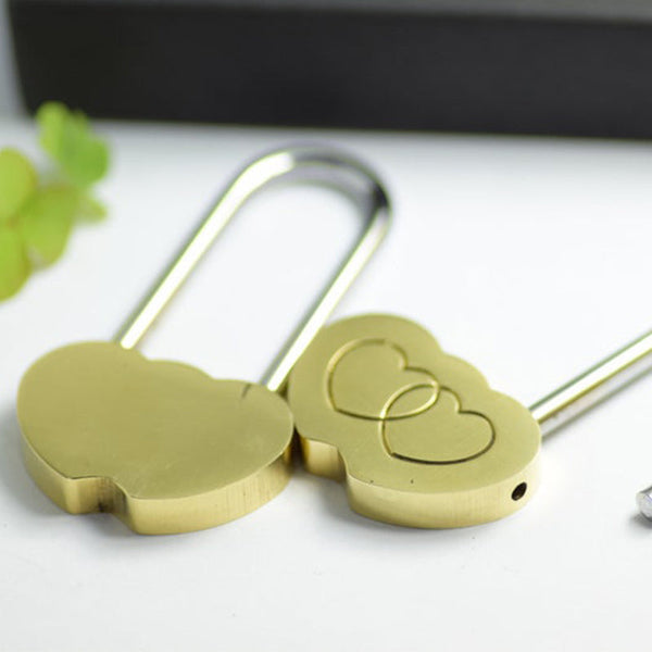 Boyfriend Gift Love Lock Engraved Fathers mothers day Padlock wedding engagement anniversary bridge gift