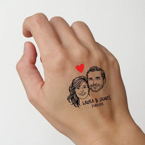 Customizable Temporary Wedding Tattoos