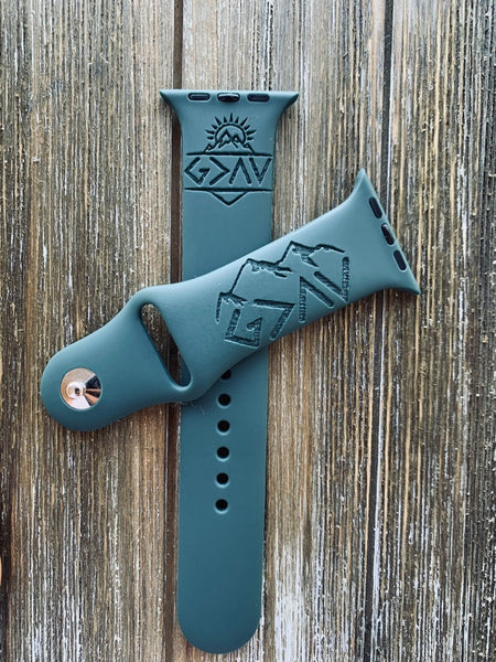 God Is Greater Than Highs And Lows watch band for apple watch, Personalized Apple watch band  for Apple, Samsung