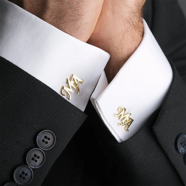 Personalized Name Cufflinks - Customized Cufflinks