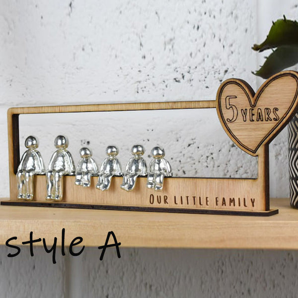 Our Little Family, Anniversary Gifts,Choose Your Own Family Combination