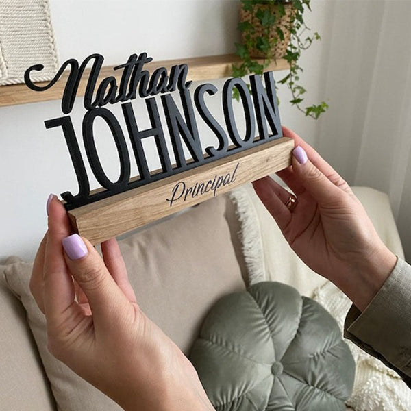 Teacher Name Sign, Teacher Name Plate