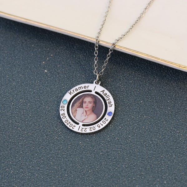 Personalized Necklaces for Women Family Photo Necklaces Handmade Jewelry Personalized Gifts for Mom