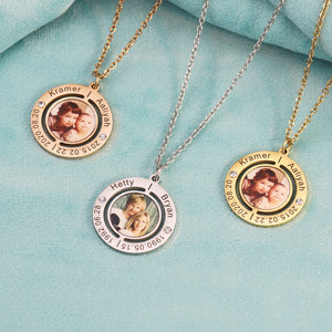 Personalized Necklaces for Women Family Photo Necklaces Handmade Jewelry Personalized Gifts for Mom