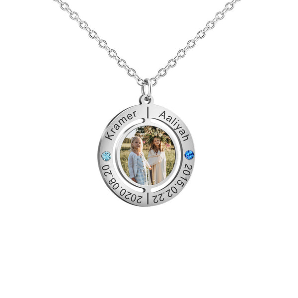 Personalized Necklaces for Women Family Photo Necklaces Handmade Jewelry Personalized Gifts for Mom